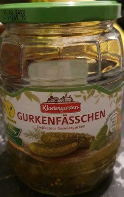 Klostergarten Delikatess Gurkenfäßchen