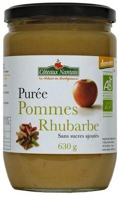 Purée Pommes Rhubarbe