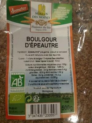 Boulgour d'épeautre