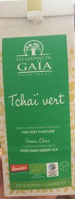 Thé Vert Tchaï Bio - 100 G - Les Jardins De Gaïa
