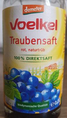 Traubensaft rot, naturtrüb