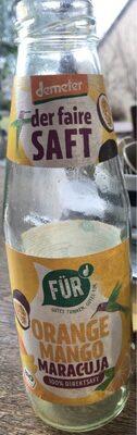 Der faire Saft Orange Mango Maracuja