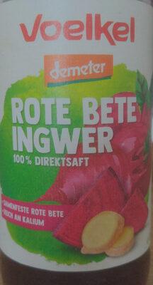 Rote Bete Ingwer Saft