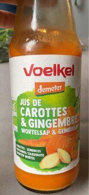 Jus de carotte gingembre