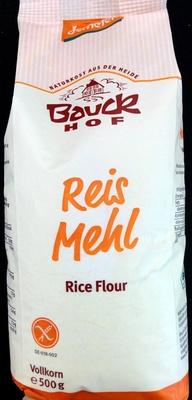 Reismehl Vollkorn