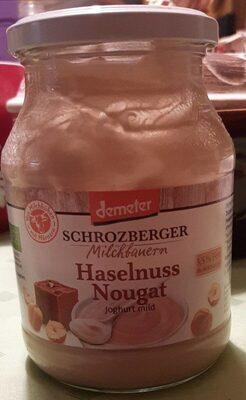 Haselnuss Nougat Joghurt mild