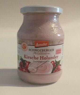 Joghurt Kirsche Holunder