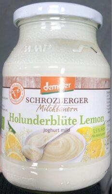 Saisonjoghurt Holunderblüte-Lemon