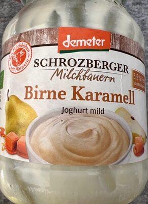 Birne Karamell Joghurt mild