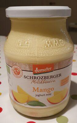 Schrozberger Milchbauern demeter Mango Joghurt mild 4017194469830  JOGHURT mild mit Mangozubereitung