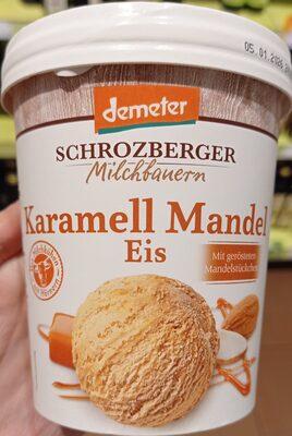 Eis Karamel Mandel