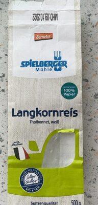 Langkornreis Thaibonnet, weiß