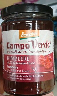 Campo Verde Bio Fruchtaufstrich Himbeere 70% Frucht