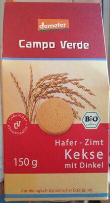 Biscuits d'épeautre, avoine et cannelle