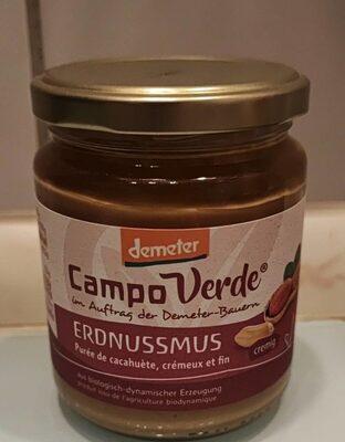 Campo Verde Erdnussmus cremig