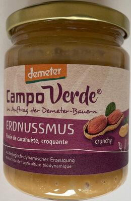 Erdnussmus crunchy