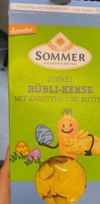 Dinkel Rübli Kekse