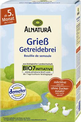 Grieß Getreidebrei