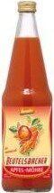 Apfel-möhrensaft, 0,7 LTR Flasche