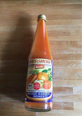 Orange-Karotten-Ingwer saft