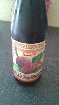 Jus de betterave rouge