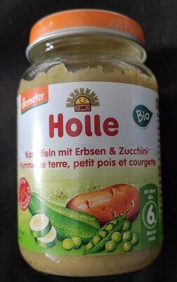 Kartoffeln mit Erbsen & Zucchini