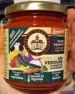 Sauce tomate et légumes