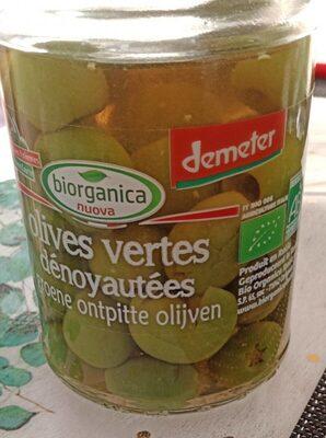 Olives vertes dénoyautées
