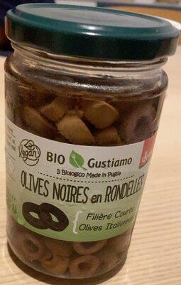 Olives noires en rondelles