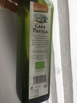 Huile de Lives vierge extra biologique de catégorie supérieure