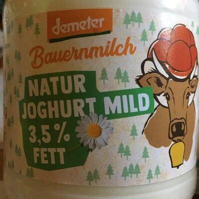 Demeter Bauernmilch Natur Joghurt 3,5%Fett