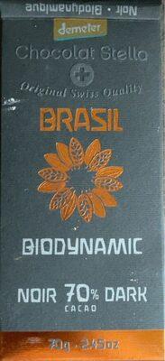 Chocolat Stella brasil biodynamic noir 70%